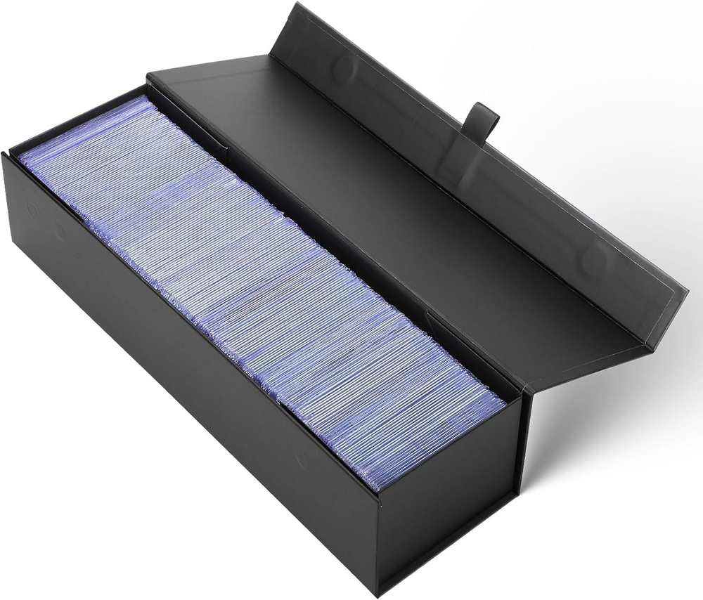 1 PACK Trading Card Storage Box,Magnetic Top Loaders Storage Box,Mtg Deck Box,To