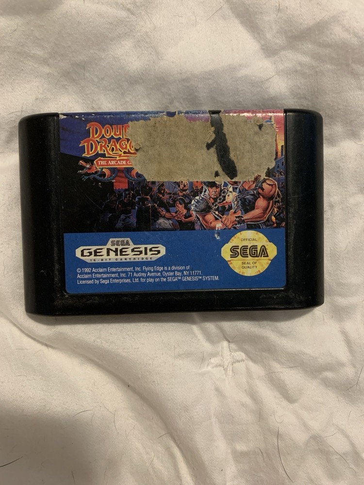 Double Dragon 3: The Arcade Game (Sega Genesis,  1992) Cartridge Only