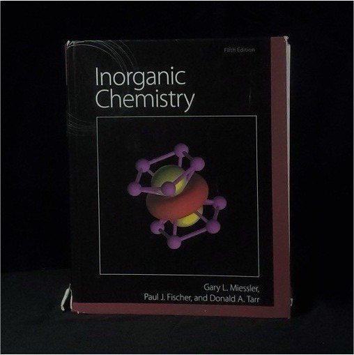 Inorganic Chemistry Hardcover by Miessler, Fischer & Tarr Textbook