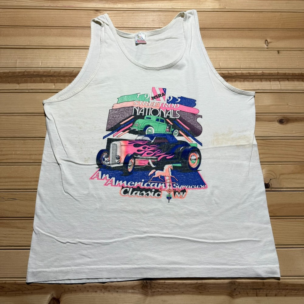 Vintage 1995 Street Rod Nationals Syracuse NY American Classic Shirt Size Large