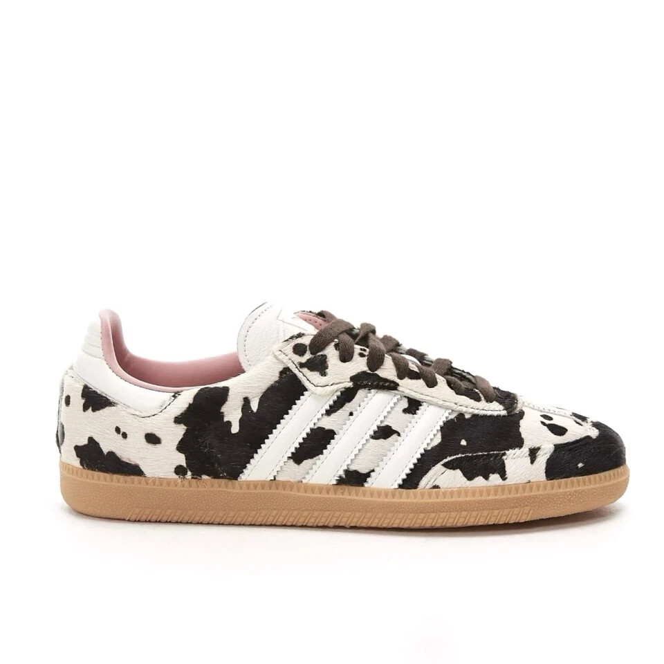Adidas Originals Samba Cow Print Sneakers Asos Exclusive JR1256 New With Box