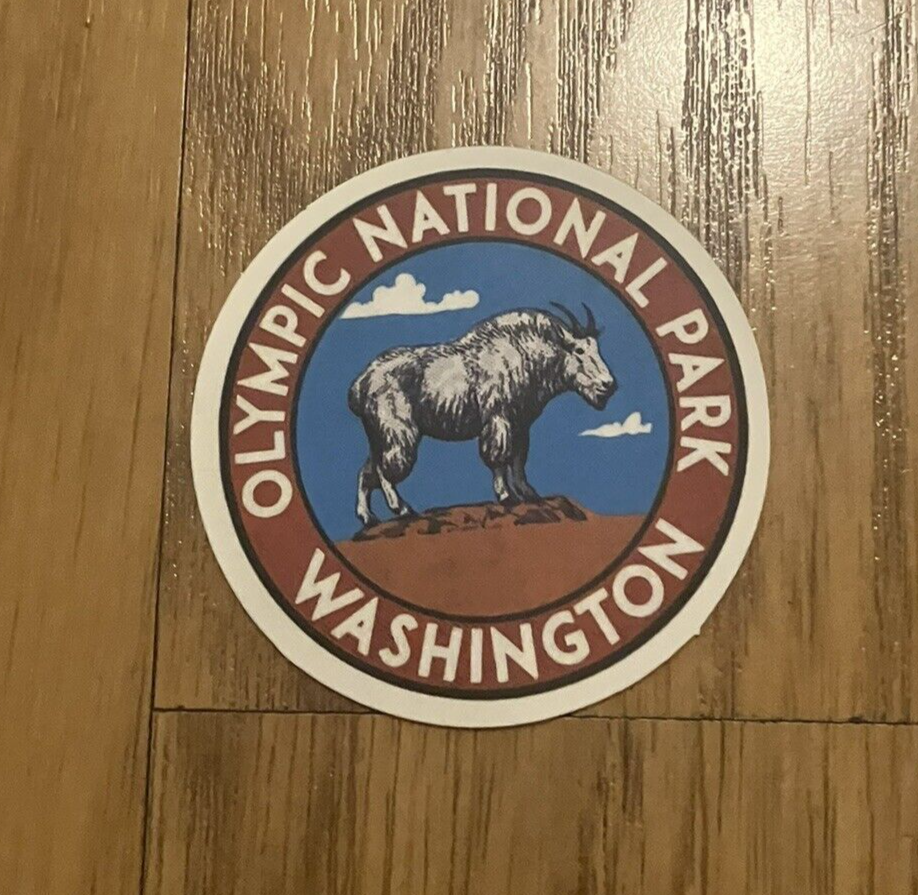 OLYMPIC NATIONAL PARK WA STICKER 1 PC WATERBOTTLE LAPTOP SCRAPBOOKING NOTEBOOK