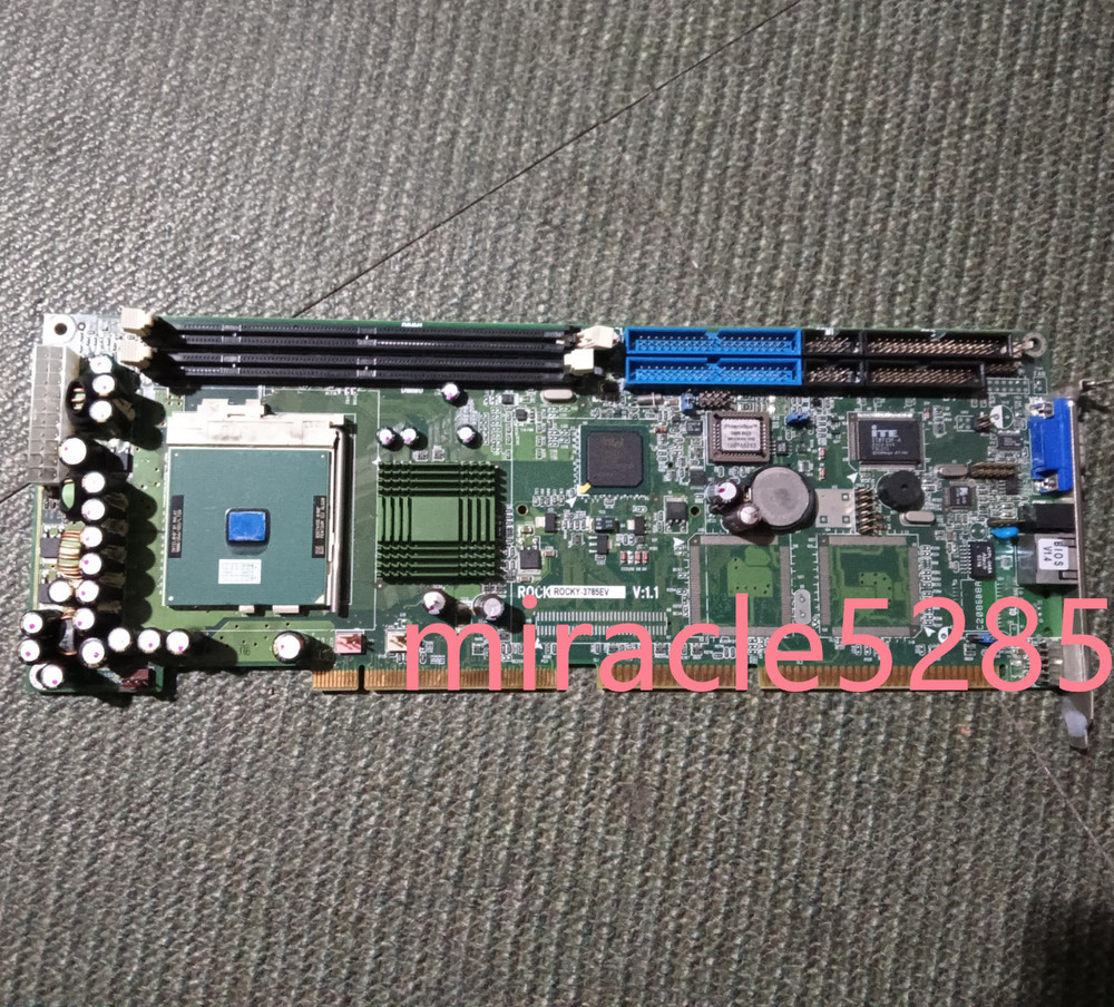 1PCS Used Iei Industrial Motherboard ROCKY-3785EV V:1.1 via DHL or Fedex