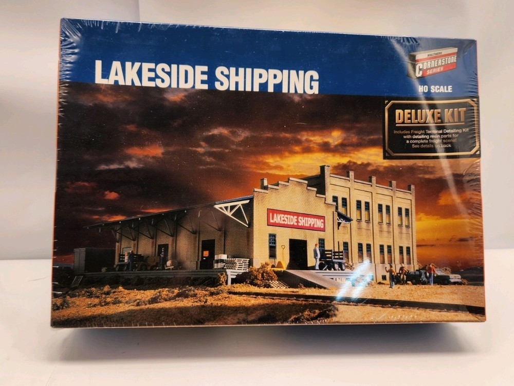 Walthers Cornerstone Ho Lakeside Shipping Deluxe Kit #933-3702 Sealed C69