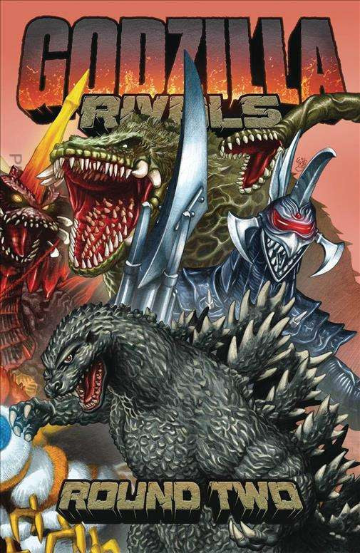 Godzilla Rivals Vol 2 TPB VF NM IDW Round 2 ships combined