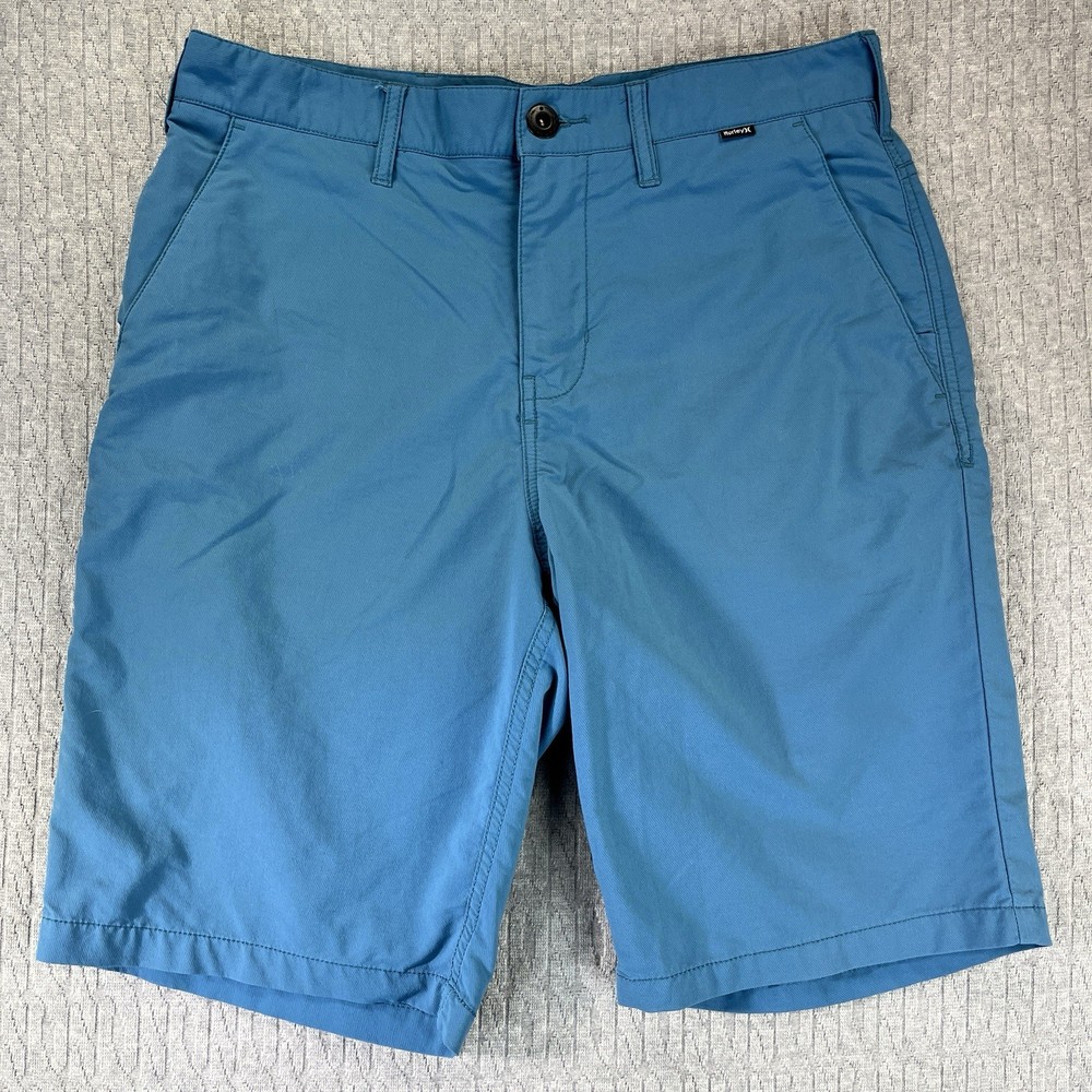 Nike Dri-Fit Hurley performance golf Men (30) outdoor Sports Blue dress shorts