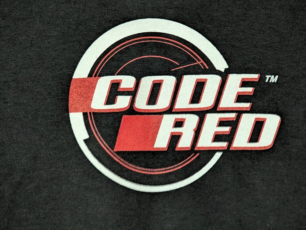 Mountain Dew Mens T-shirt Black Code Red Mt. Dew XL #6496