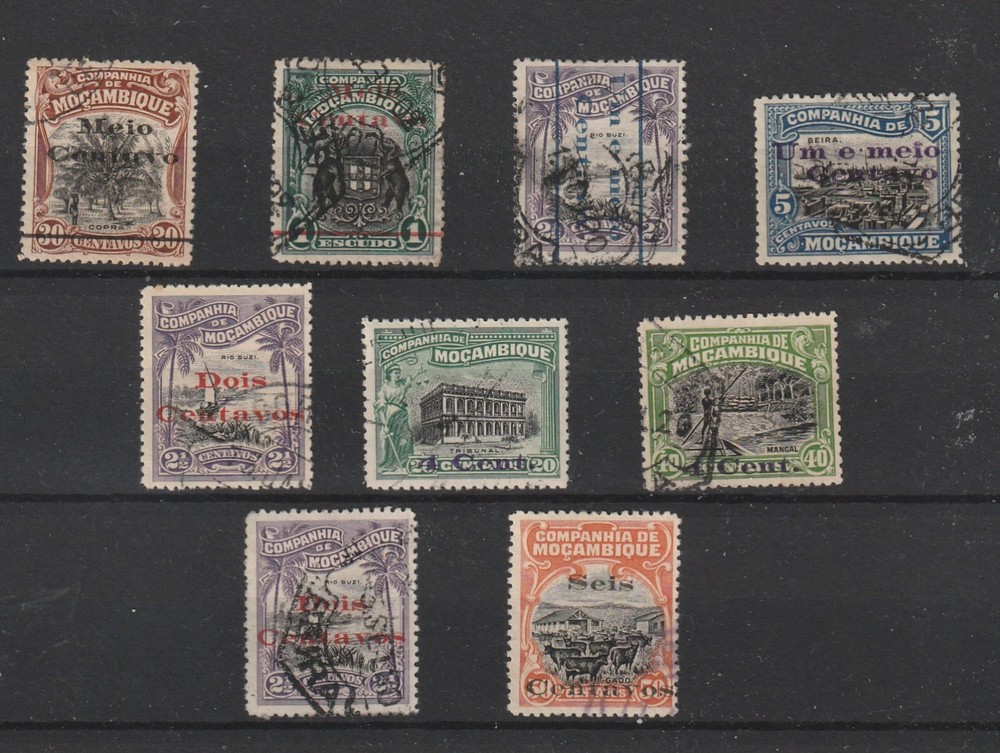Portugal - Mozambique Co. Nice Complete Set VFU 3