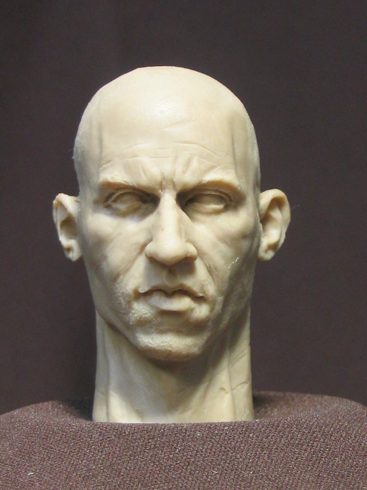 A-24 VIN DIESEL SAVING PRIVATE RYAN RESIN HEAD SCULPT Action figures 1/6 Scale