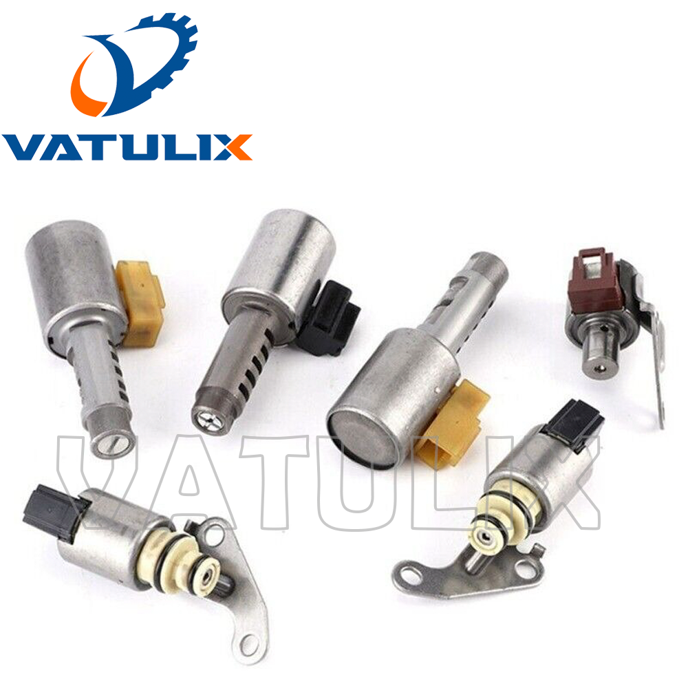 6Pcs Automatic Transmission Valve Body Solenoid Fits for U540E Transmission