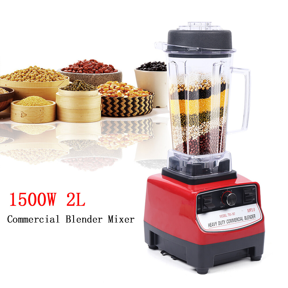 Professional Blender Commercial Blender Smoothie Maker 2HP Heavy Duty High Speed