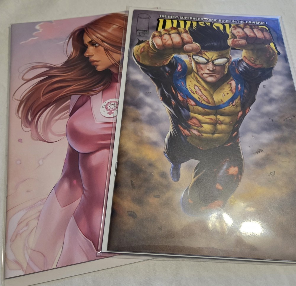 Invincible #1 Set  Sinyukhina Virgin/ Zavala Trade Variant Ltd 1500 Set 🔥