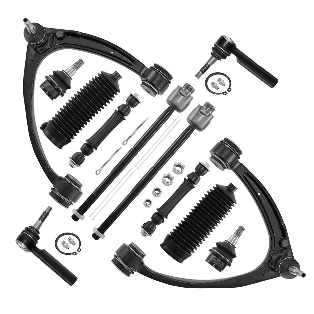 12pc Front Upper Control Arms & Sway Bars for Chevy Silverado GMC Sierra Yukon Tahoe 1500