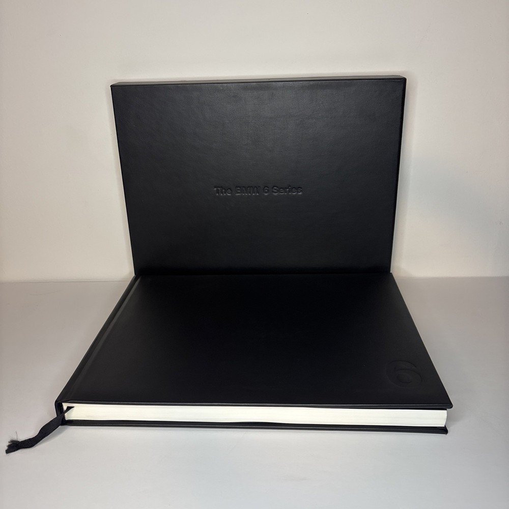 BMW 6 Series Hardcover Book with Black Slipcase And DVD
