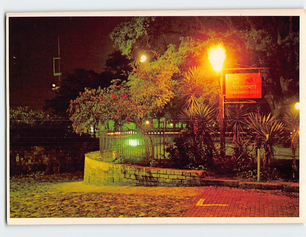 Postcard Factors Walk Savannah Georgia USA