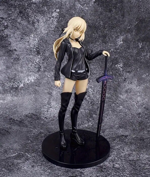 Fate Grand Order Saber Alter Casual ver. Black Outfit PVC Figure Figurine 8