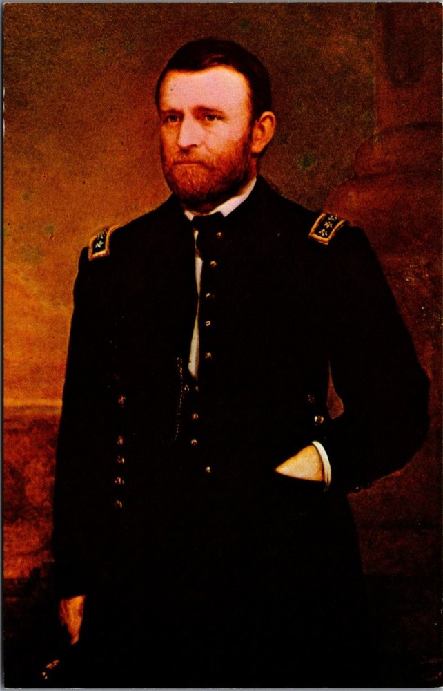 Ulysses S. Grant Civil War Union General US President Portrait Postcard