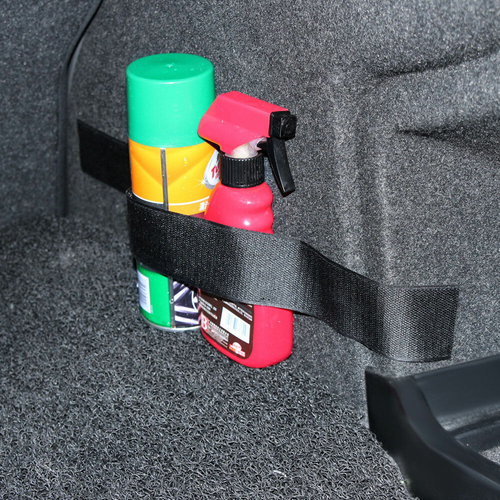 4X Car Trunk Organizer Elastic Fixing Belts Tapes Fire Extinguisher Fixing Belt