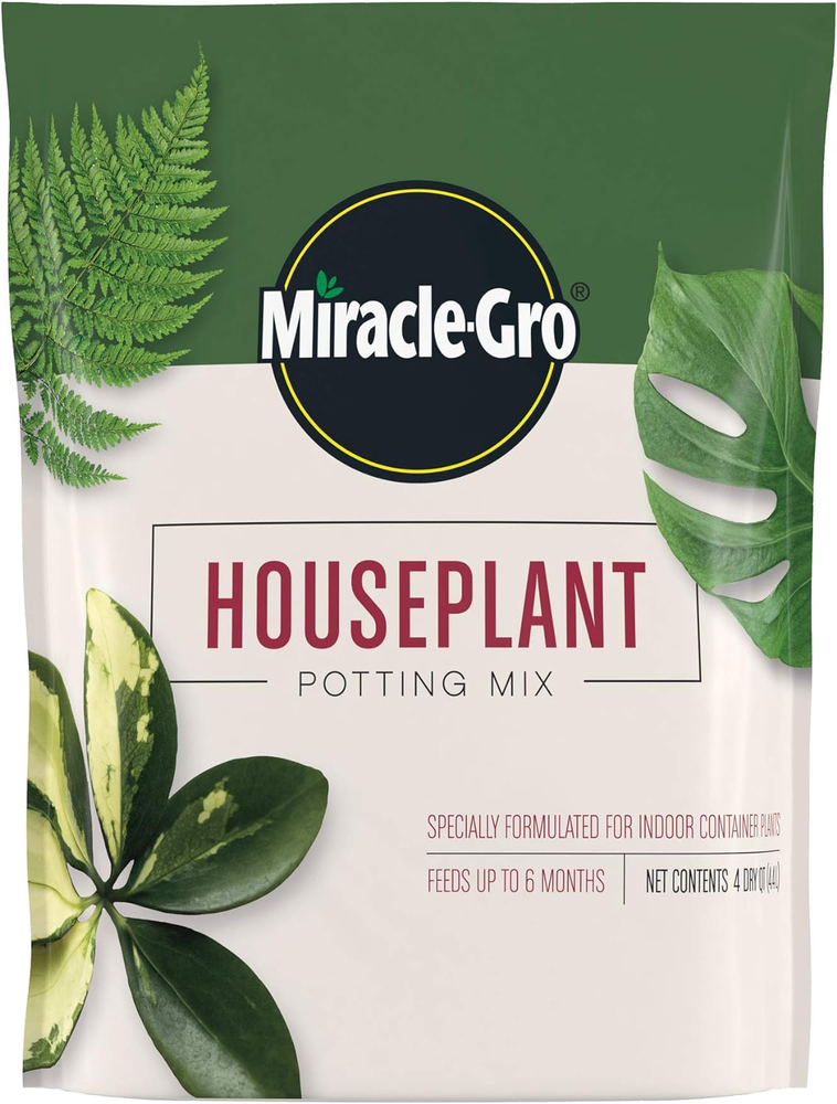 Houseplant Potting Mix: Fertilized Gardening, Designed to Be Less Prone to Gnats