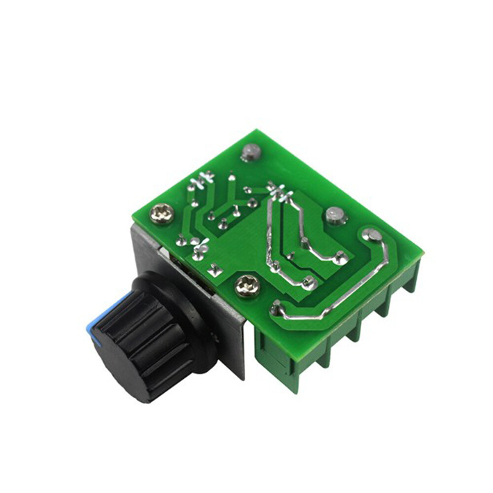 2200W AC Motor Speed Controller with SCR Dimming Thermostat-image