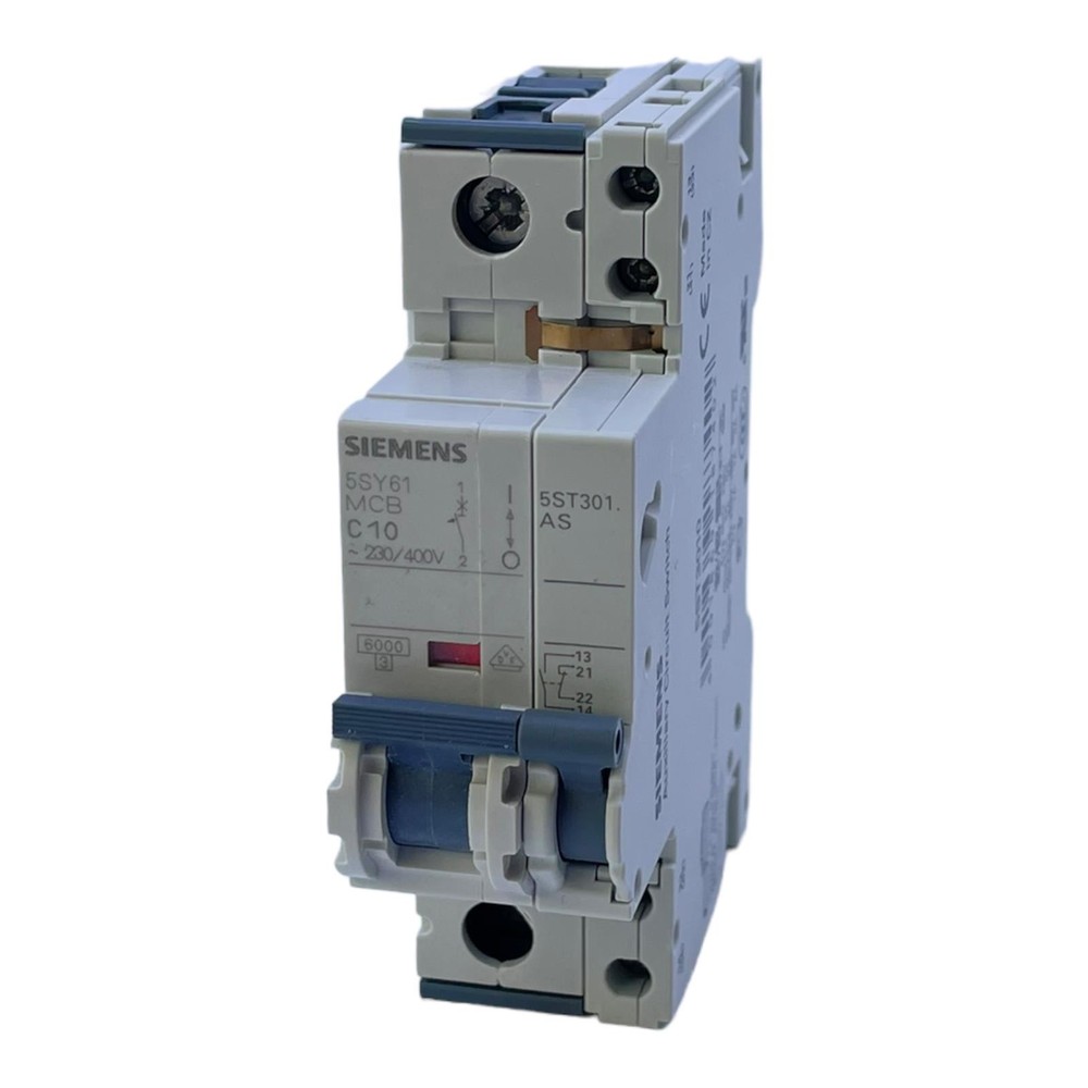 Siemens 5SY61 Circuit Breaker MCB C10 230/400V for Industrial Use