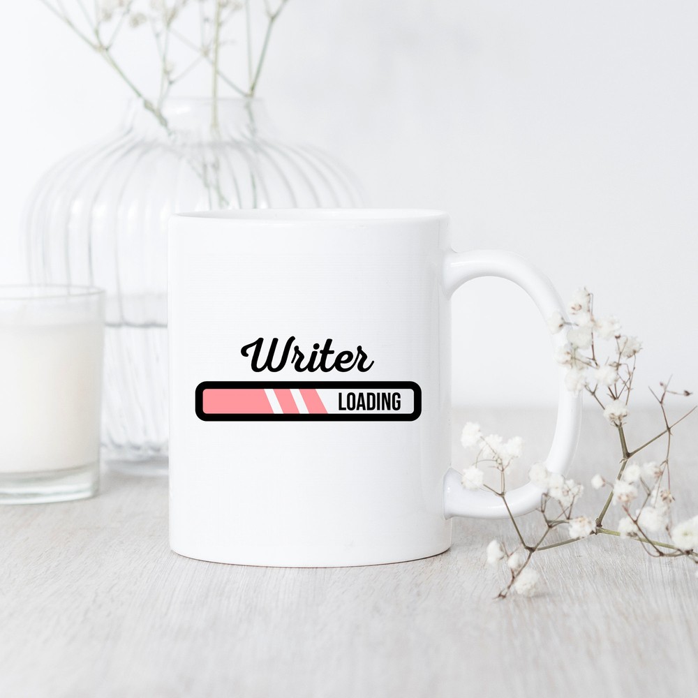 Writer Loading Mug Author Mug Novel Writer Gift Funny Writer Mug Novelist Mug