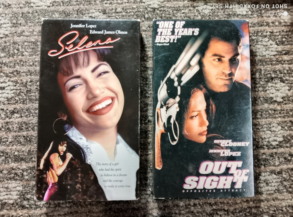 Out of Sight & Selena VHS Jennifer Lopez