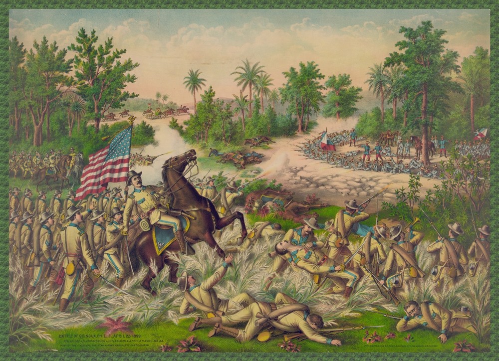 9514.Decoration Poster.Room Wall art.Home decor.Quingua Battle.American history
