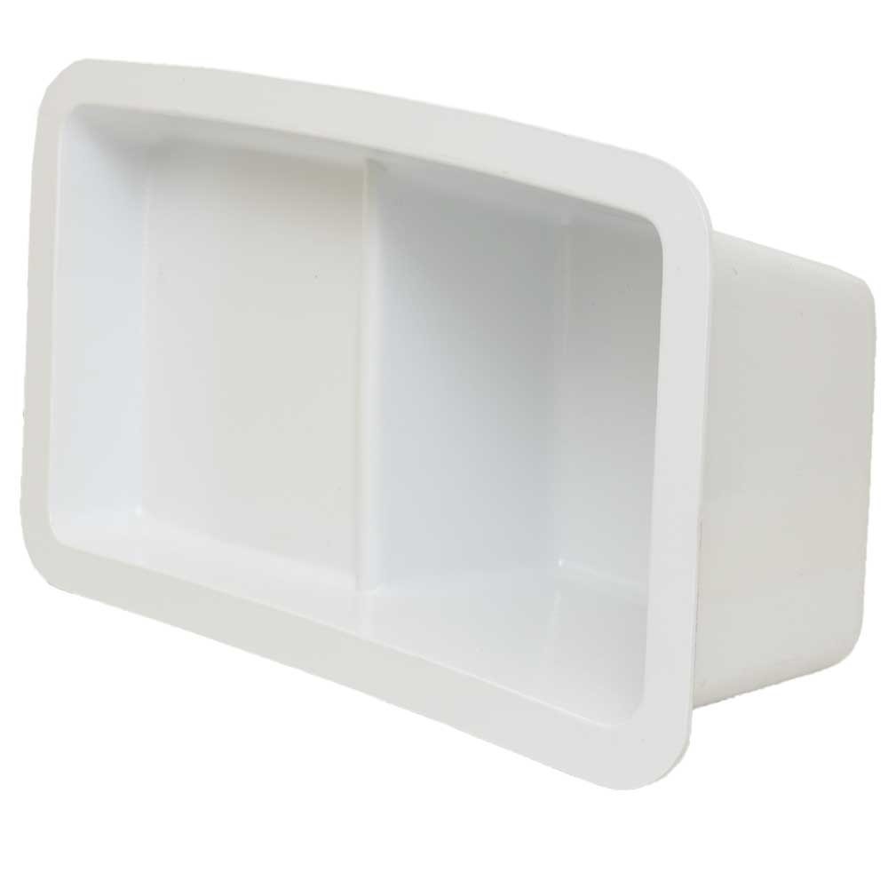 Malibu Boat Storage Tub 5449016 | 20 1/4 x 10 Inch White (Port)