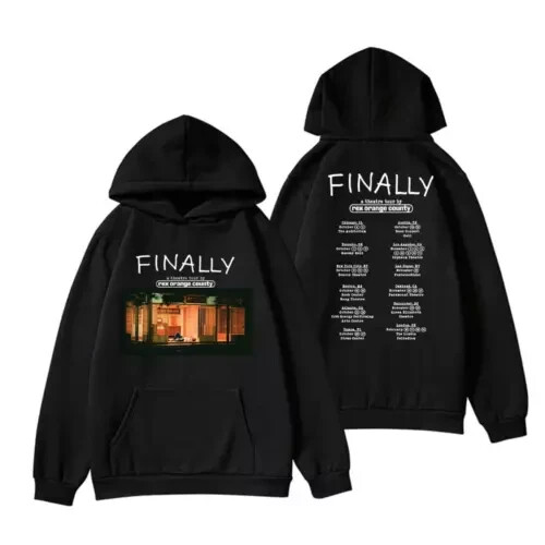 Rex Orange County Hoodie FINALLY A Theatre Tour 2024 Hoodie S-5XL