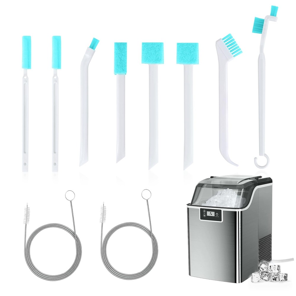 Ice Machine Cleaning Brush Kitice Maker Cleaner Tools Set2 Pcs Extra Long Pipe D