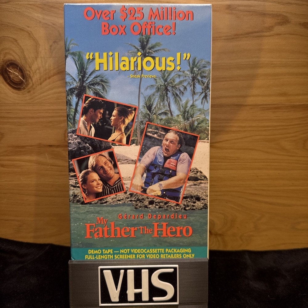 My Father the Hero (VHS, 1994) * Screener * Buy 2 Get 1 Free - Bundle Shipping