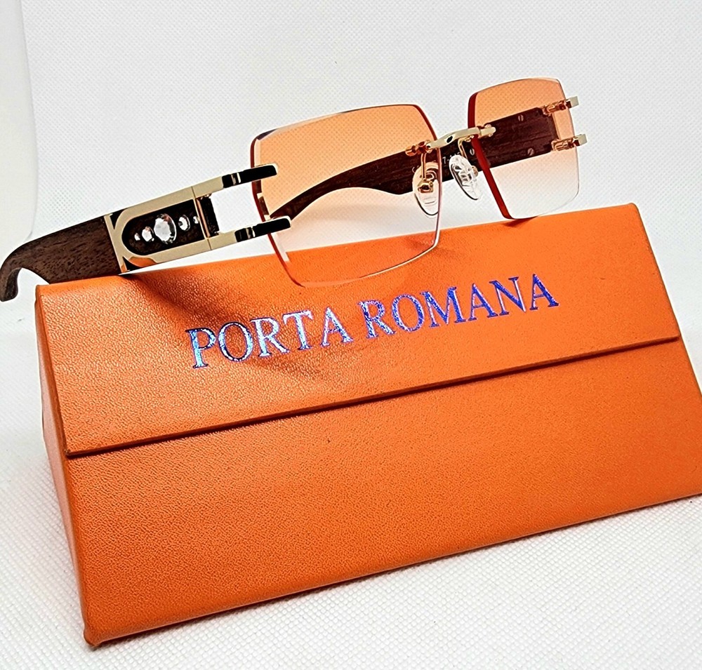 Porta Romana 301 Sunglasses with Stones - Authorized Dealer - Color 100
