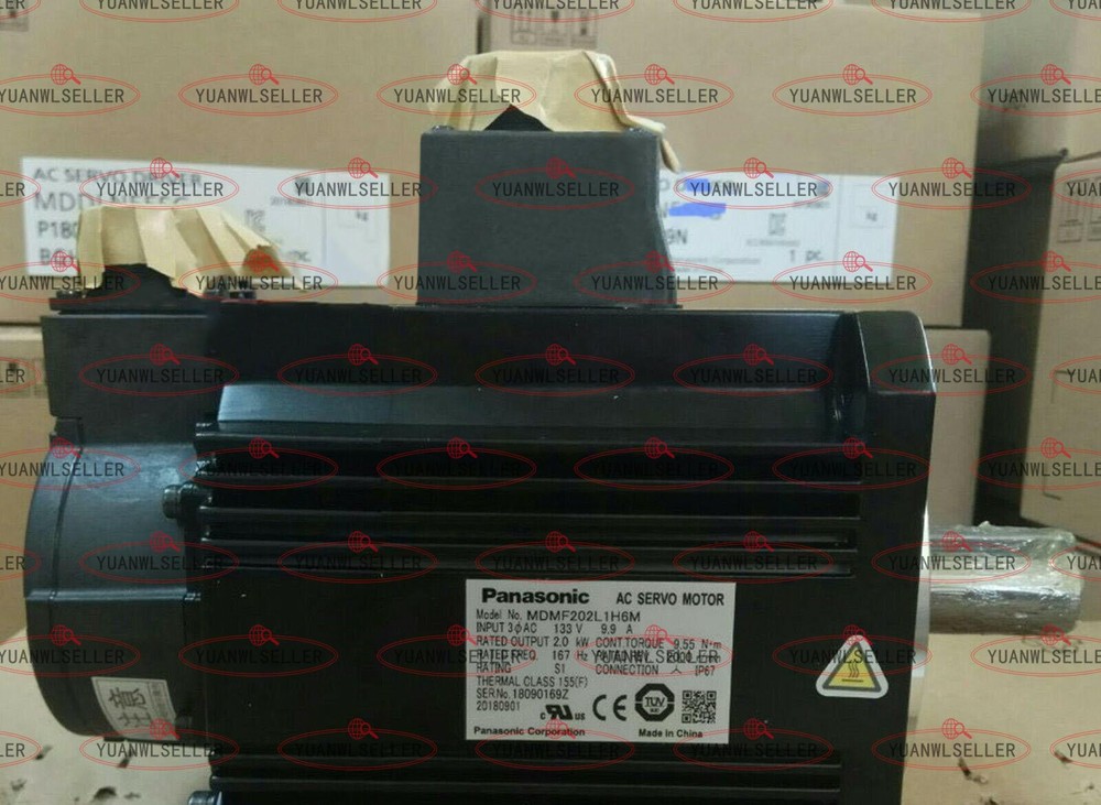 NEW Panasonic AC Servo Motor MDMF202L1H6M