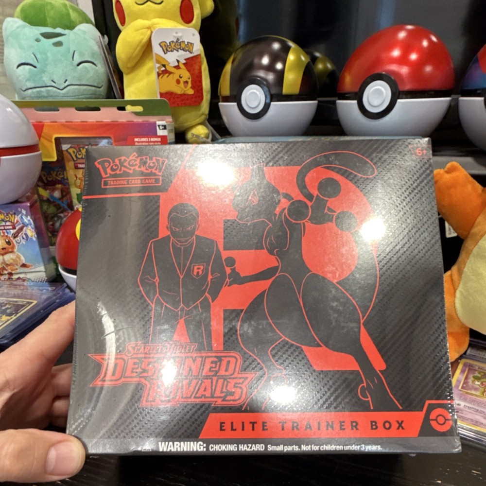 Pokémon TCG Destined Rivals Elite Trainer Box 1 Box English