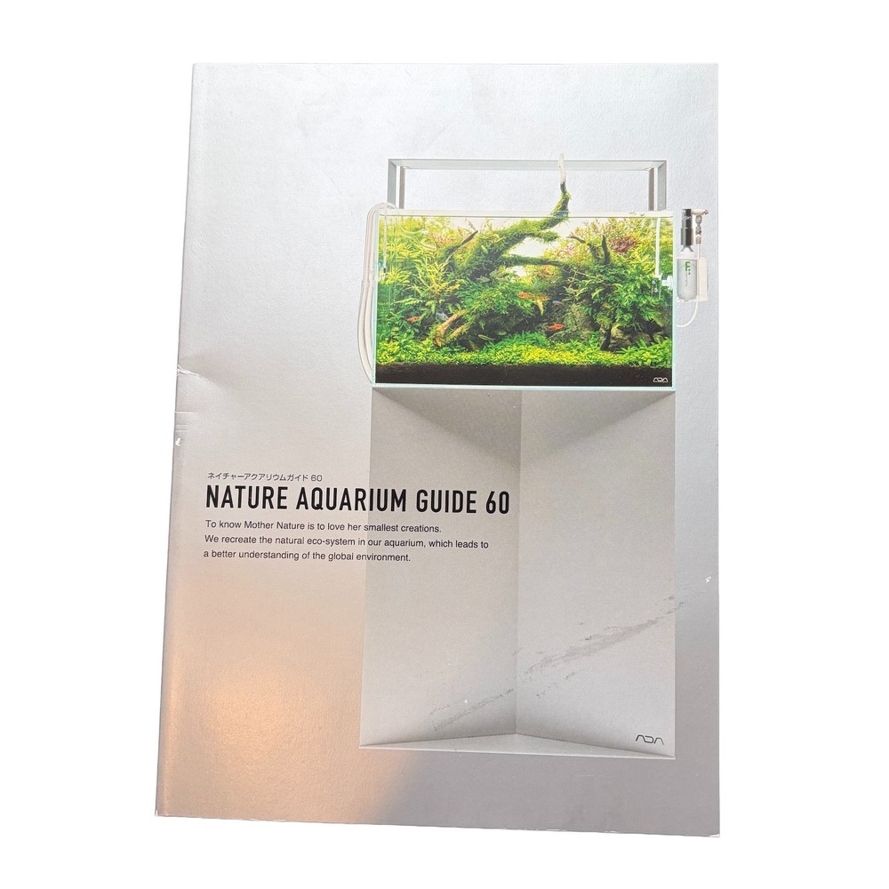 ADA Nature Aquarium Guide 60 Book Aquascaping Layout & Maintenance Aqua Design