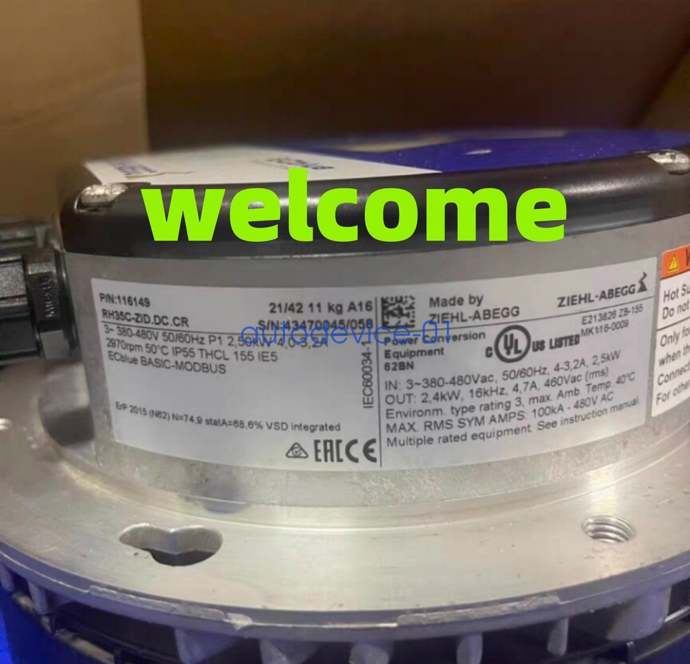 1pcs New RH35C-ZID.DC.CR Fan Fast delivery via DHL/FedEx
