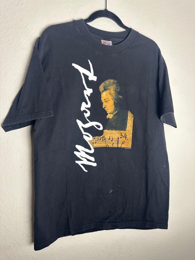 Vintage Mozart T Shirt Classical Music Rare Made In USA Large 1993