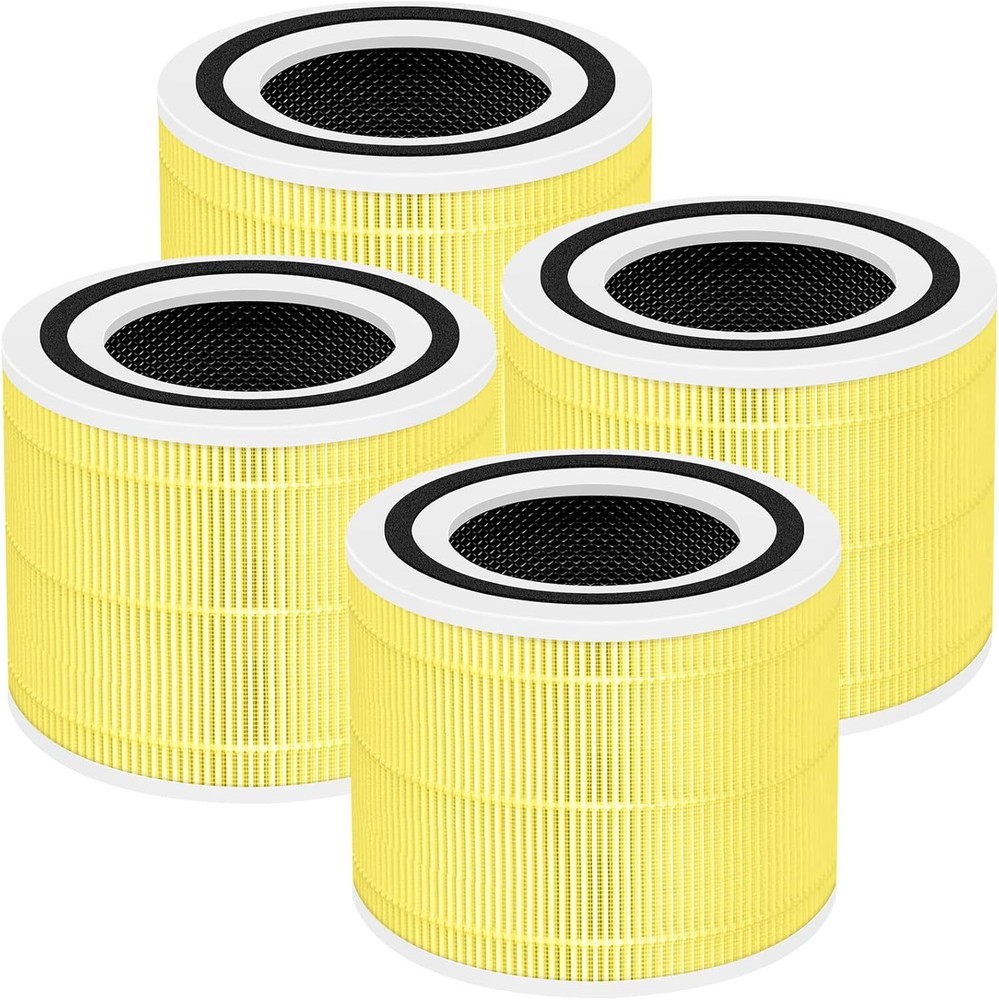 4 Pack 240 True HEPA Pet Allergy Replacement Filter 14 for Puro 240 Air Purifier