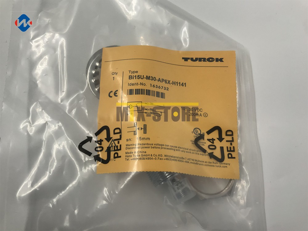 1PC Brand New Ones TURCK Bi15U-M30-AP6X-H1141 Sensor&Proximity Switch