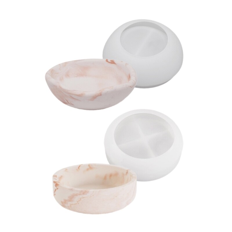 Irregular Bowl Cup Epoxy Resin Silicone Molds for Flowerpots