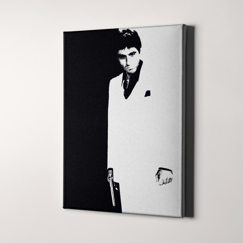 Scarface Movie Poster Canvas Wall Art Print for Home Decor