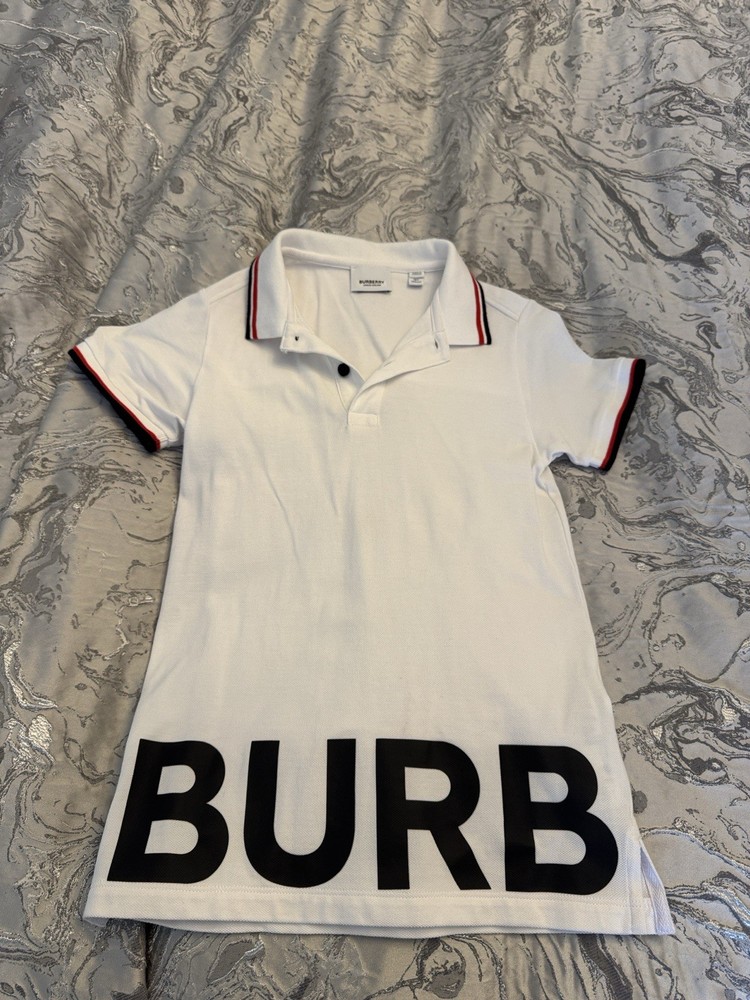 Boy’s Burberry Polo Shirt Size 10