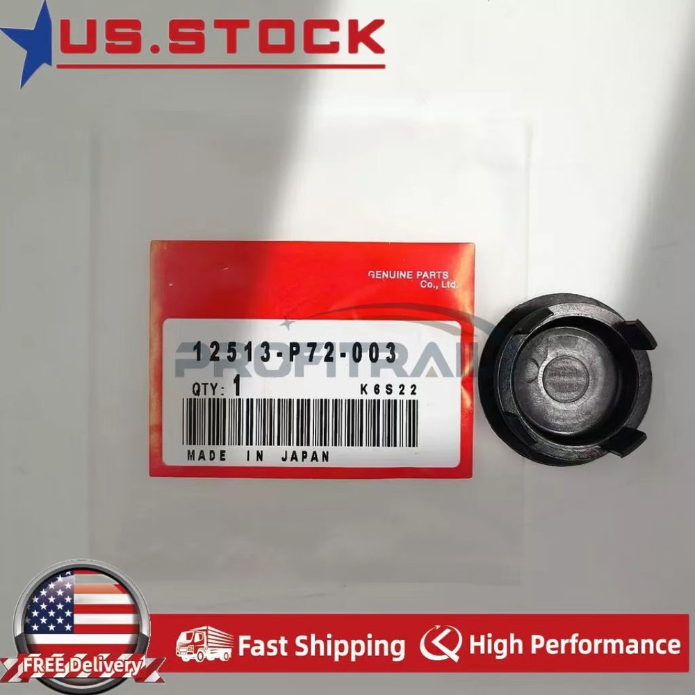 OEM Engine Cylinder Head Rear Cam Plug With Seal for Honda Acura 12513-P72-003