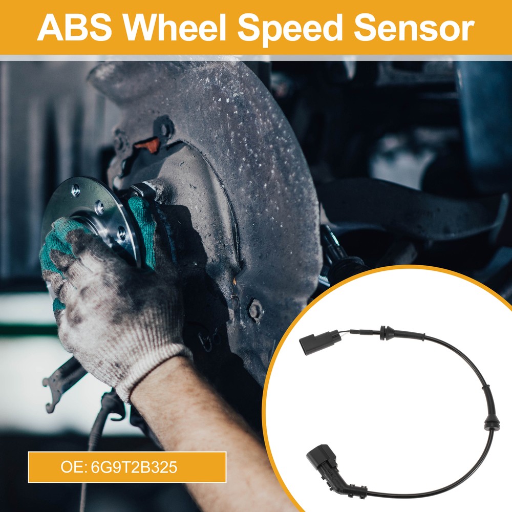 ABS Wheel Speed Sensor 6G9T2B325 Compatible with Ford Focus Mondeo Front Axle