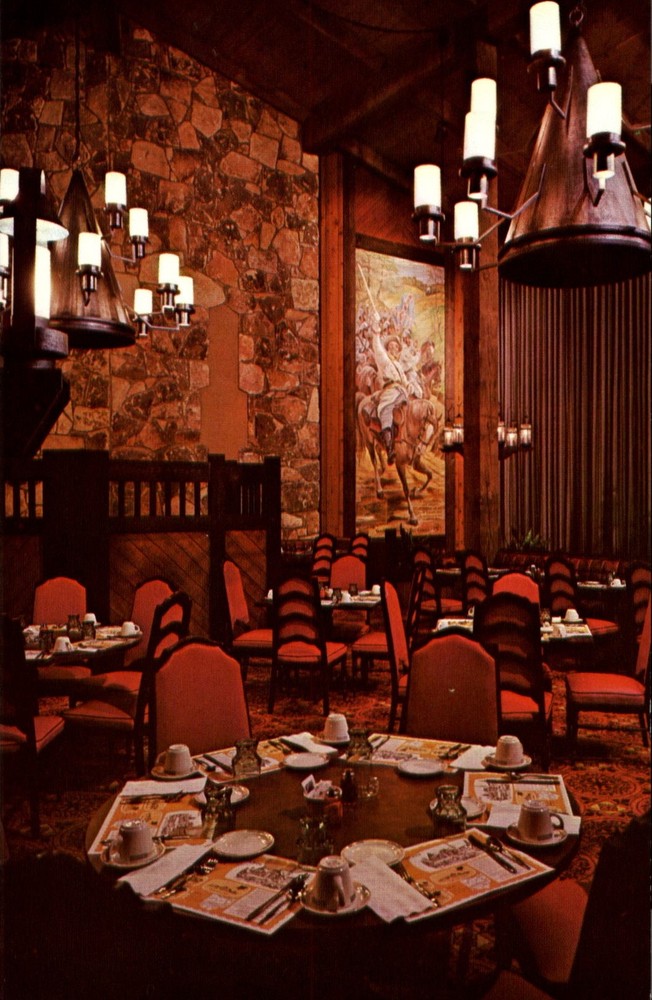 Salt Fork State Lodge Dining Room mural ~ near Cambridge Ohio OH