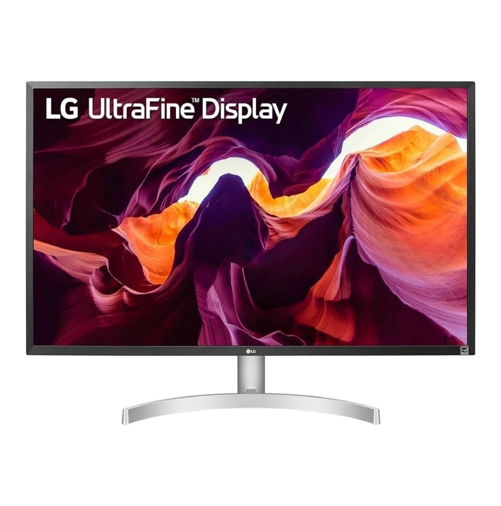 LG 27UL500-W 27in 4K UHD IPS LCD Computer Monitor, White, NEW/OPEN BOX/Tested