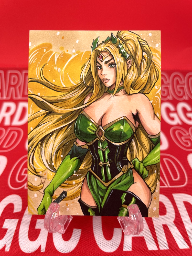 GGC Studio Marvel Amora Artist Hand Drawn Auto Sketch Card 1/1