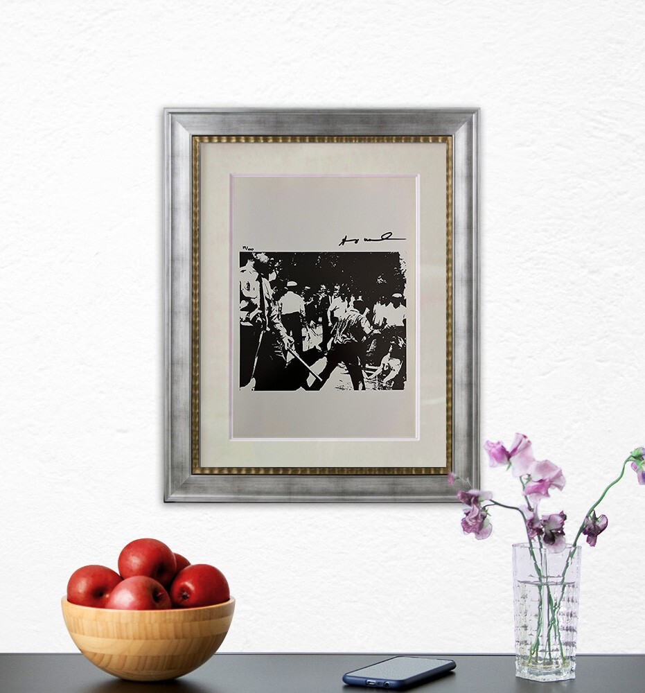 Andy Warhol, Original Hand-signed Lithograph with COA & Appraisal of $3,500