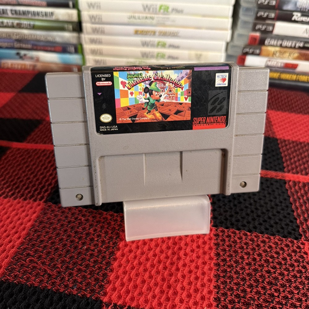Mickey's Ultimate Challenge (Super Nintendo, SNES 1994)